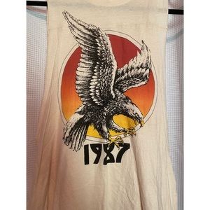 F21 sunset eagle 1987 muscle tank